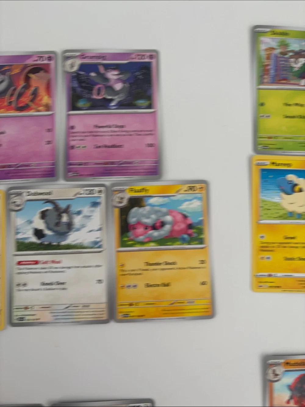 🐄 Farm Animals Pokémon Card Lot | Mareep Wooloo Tauros Skiddo ✨5/$25✨